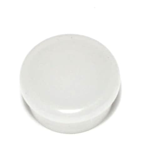 Midwest Fastener 1" White Plastic Inside Round Caps 4PK 66885